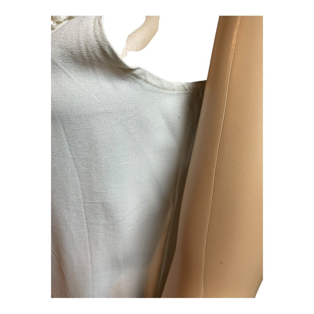 Margot Lea Women’s Vintage White Off Lace 97s Camisole Slip Sleep Top Size S - Picture 3 of 16